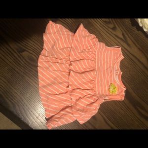 Bright orange pink baby dress. MUST BUNDLE!